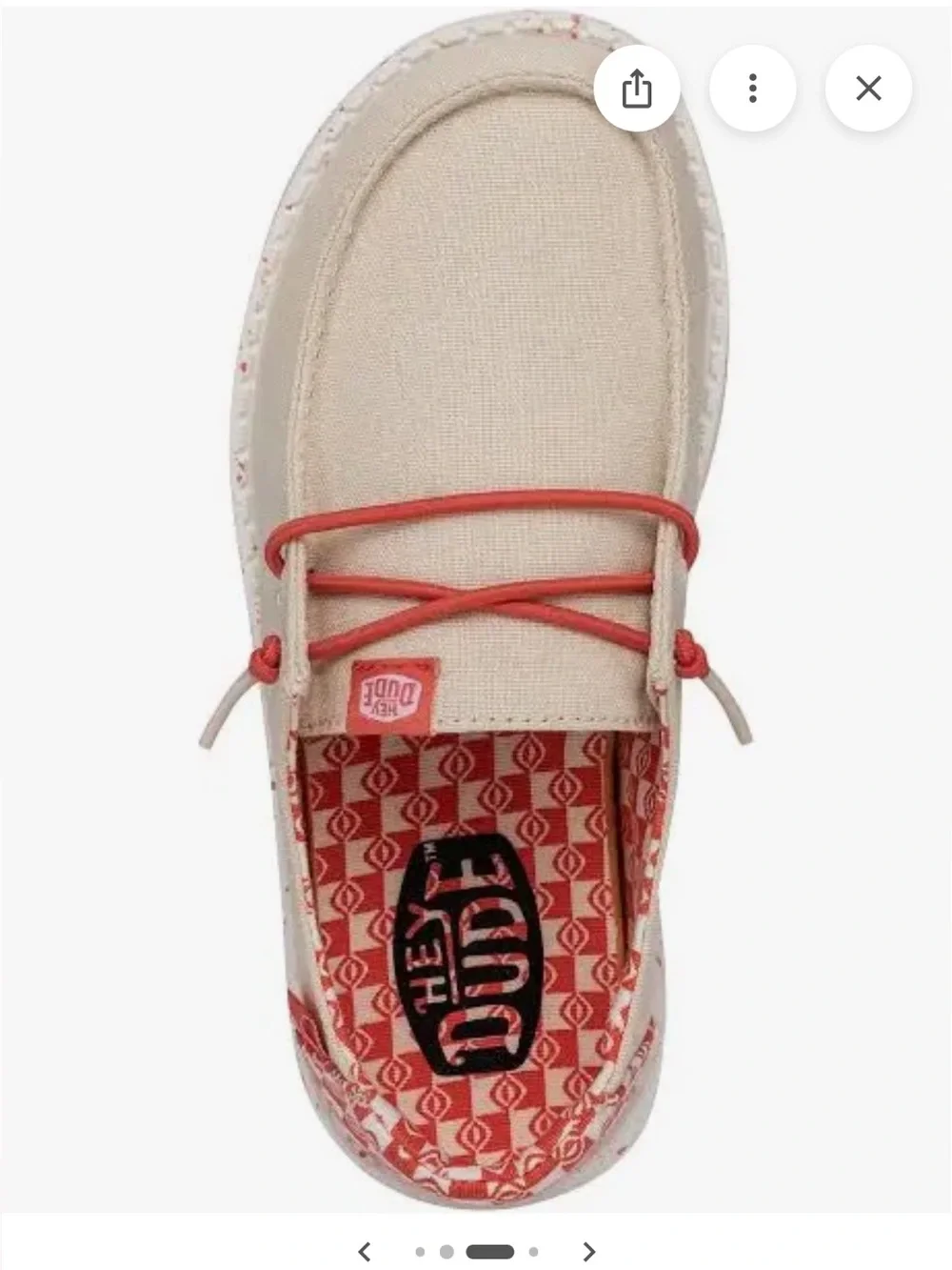 New- Hey Dude Kids Wendy Batik Geo Unisex Slip ons size 13